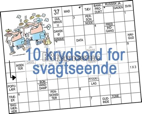 modtager krydsord